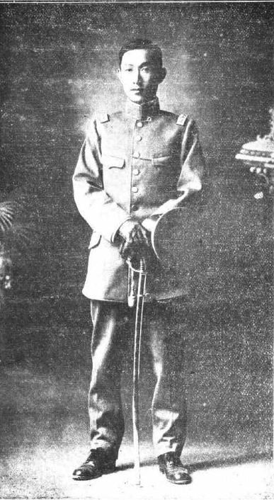 圖二　蔡鍔將軍曾經在袁世凱稱帝後，率軍對抗北京政府軍並獲勝。（來自維基共享資源，公有領域）