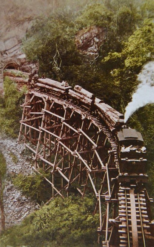 日治時期阿里山林業火車與鐵道