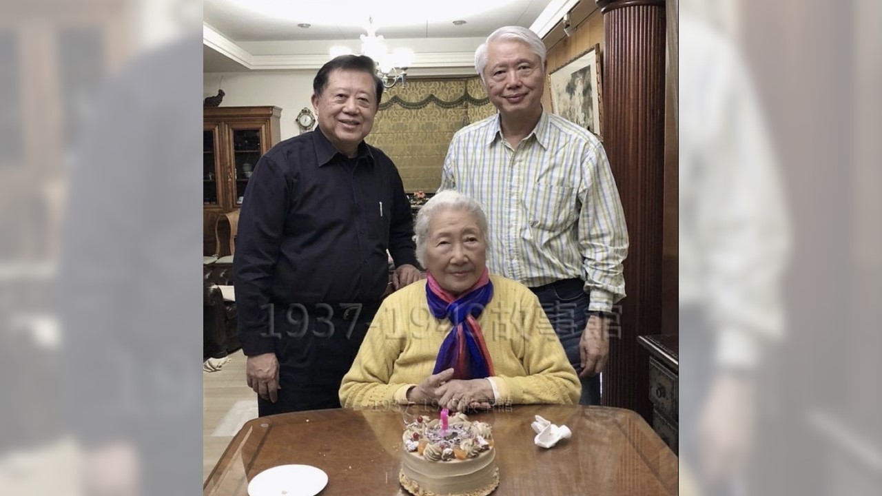 虞珊梅97歲生日時