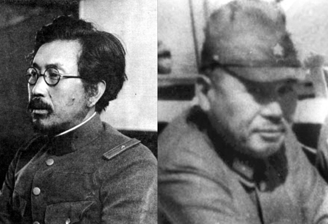  圖二、三　石井四郎（圖二）是731部隊的創始人，1942年8月北野政次（圖三）接替他擔任部隊長。（來源：維基百科1、2）