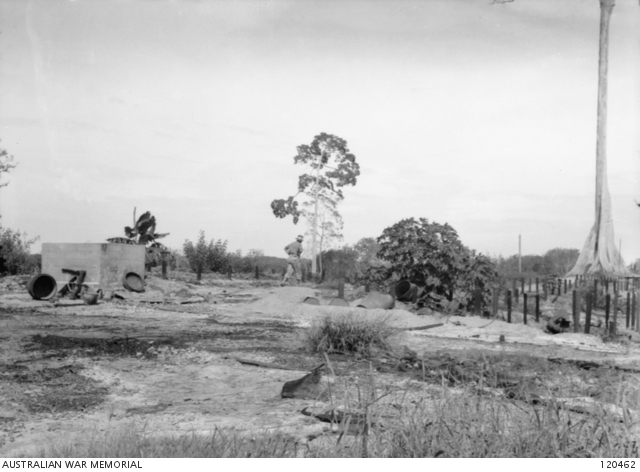 圖三 山打根戰俘營遺跡。（來源：Australian War Memorial）