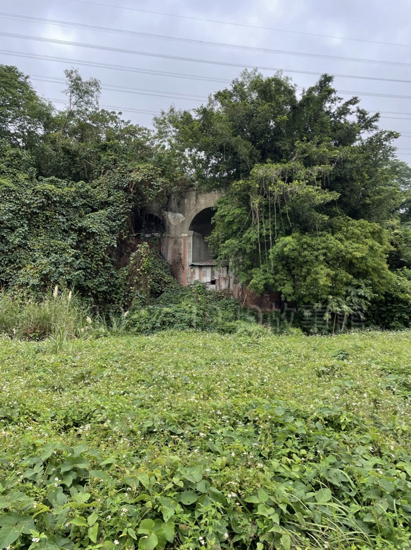 圖六   劉銘傳籌建的第一代鳳山溪橋橋墩。