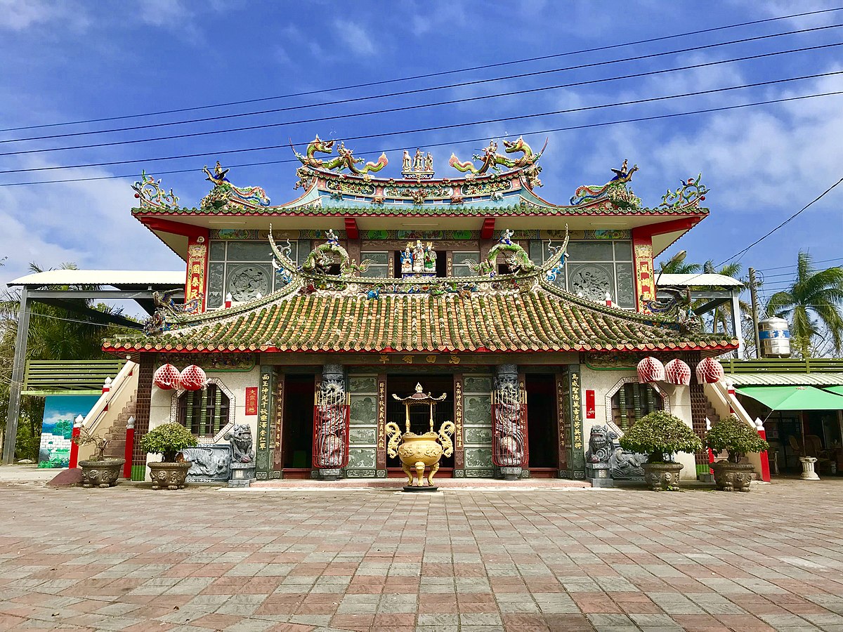 圖二 位於彰化縣秀水鄉陝西村的烏面將軍廟。（來源：維基共享資源，公有領域）